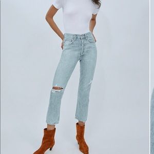 TRADE DONT BUY Agolde Riley Jean size 22